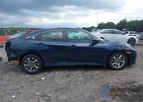2017 Honda Civic Ex from USA, damaged, VIN 19XFC2F70HE214863